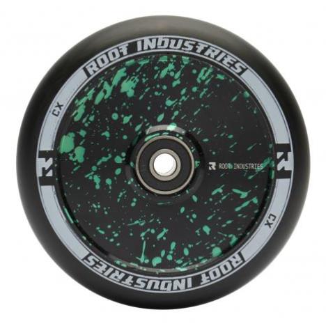 Root Industries Air Stunt Scooter Wheels 110mm - Green Splatter - Pair £59.95